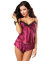 Dreamgirl 9697 Satin and Lace Camisole And Shorts Set DG