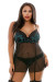 Halle Lace Babydoll Garters Matching Panty Curve P226