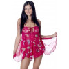 Baby Doll With Stretch 5174 Red Butterflies