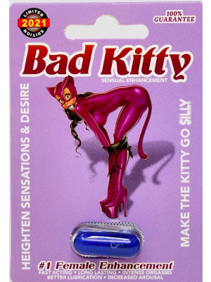 Bad Kitty Female Sensual Enhancement Women Purple Pill