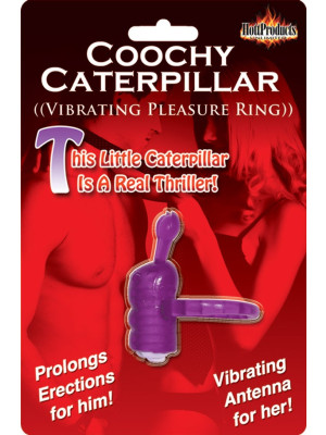 Coochy Caterpillar Vibrating Pleasure Ring