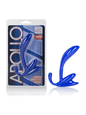 Apollo Curved Prostate Probe Blue Cal Exotic Novelties