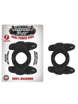 Dual Power Ring 7 Functions Silicone Mack Tuff