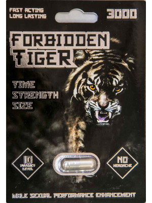 Forbidden Tiger 3000mg 7 Days Male Sexual Enhancement Pill by 