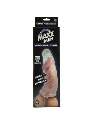 Sleeve Grande Penis Extender Clear Maxx Men