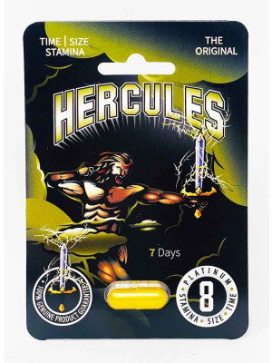 Male Enhancement Gold Pill Hercules 15000 front
