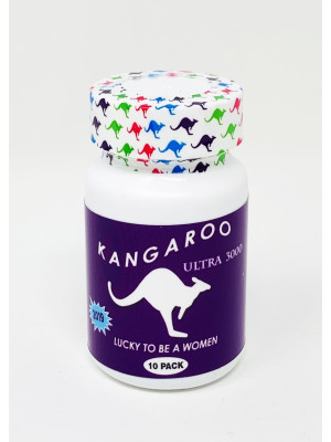 Kangaroo Ultra 3000 For Her Lucky To Be A Woman Bottle
