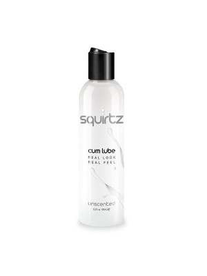 Squirtz Cum Lube Water Based Toy Friendly Unscented 6.3 Oz
