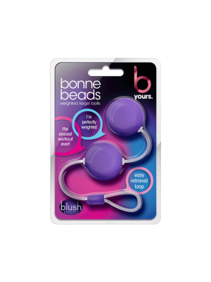 Bonne Beads Weighted Kegel Balls Purple Blush Novelties