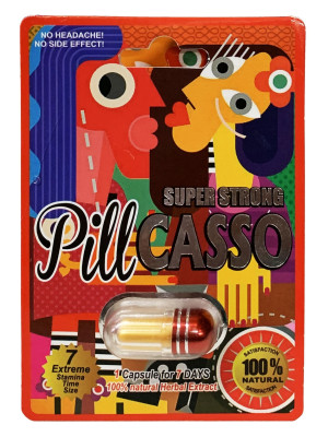 Pillcasso Pill Super Strong Male Enhancement Gold 