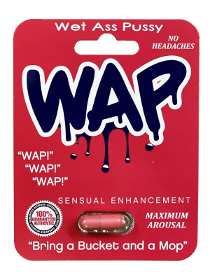 WAP Wet Ass Pussy Female Sensual Enhancement Pink Pill