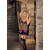 Shirley of Hollywood Bows and Ruffles Chemise One Size